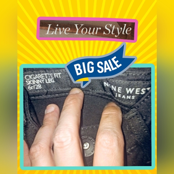 𝐍𝐢𝐧𝐞 𝐖𝐞𝐬𝐭𝐂𝐈𝐆𝐀𝐑𝐄𝐓𝐓𝐄 𝐒𝐋𝐈𝐌 𝐅𝐈𝐓 𝐁𝐋𝐀𝐂𝐊 𝐏𝐀𝐍𝐓𝐒 6𝐑/28 - Picture 2 of 4